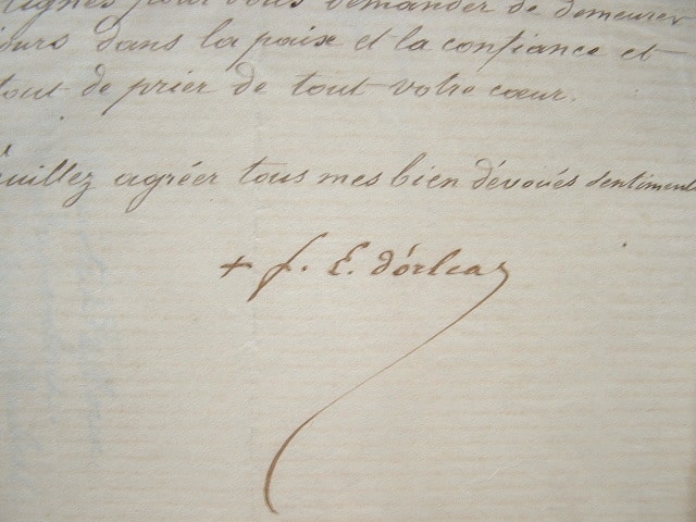 Monseigneur Dupanloup en fâcheuse posture.