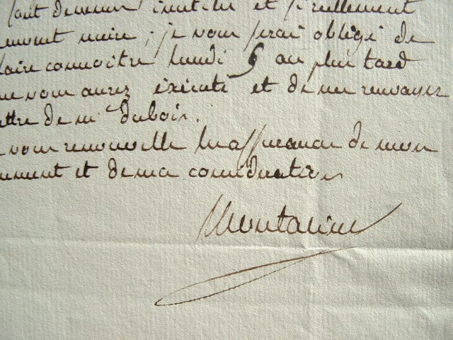 Montalivet fait rétablir la navigation au pont de la Tournelle.