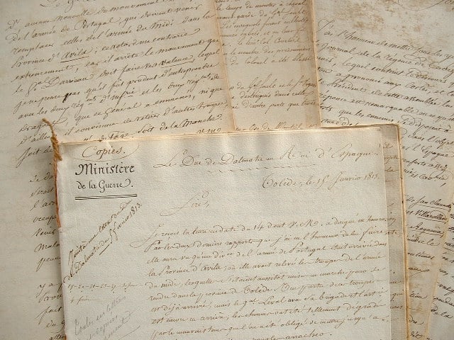 Correspondance du maréchal Soult au roi Joseph durant la guerre d'Espagne.