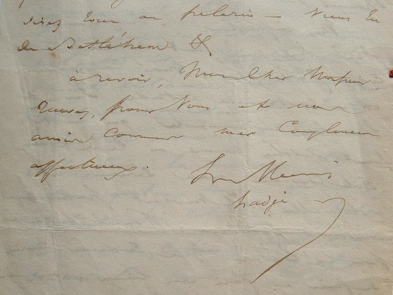 Le voyage à Jérusalem de J. Nicolas Meunier.