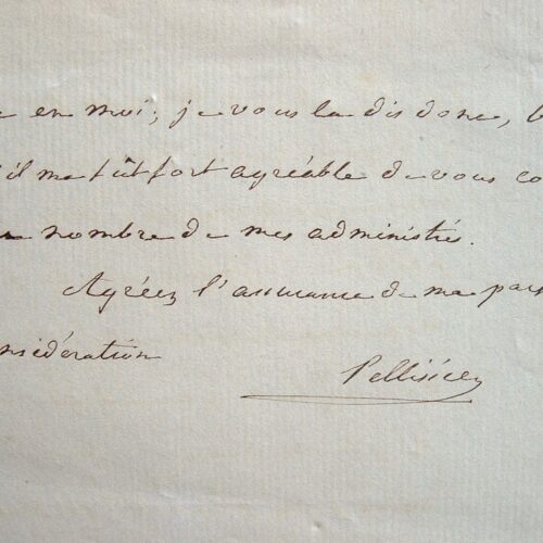 Pellissier and the doctors of Tripoli.