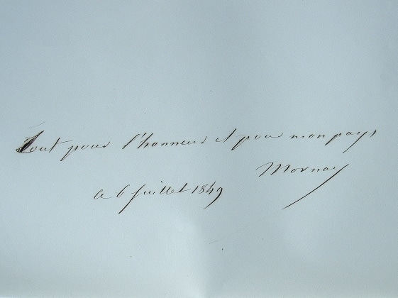 Devise du député de l'Oise, de Mornay.