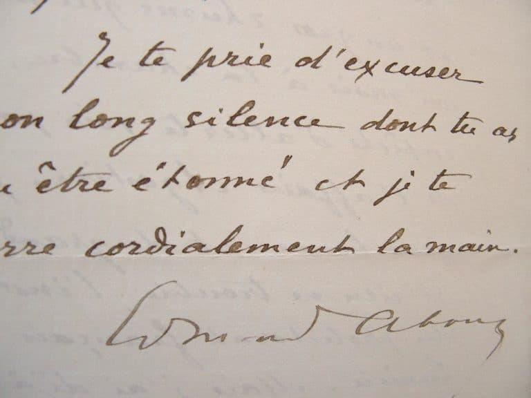 Edmond About et le protectorat français en Tunisie.