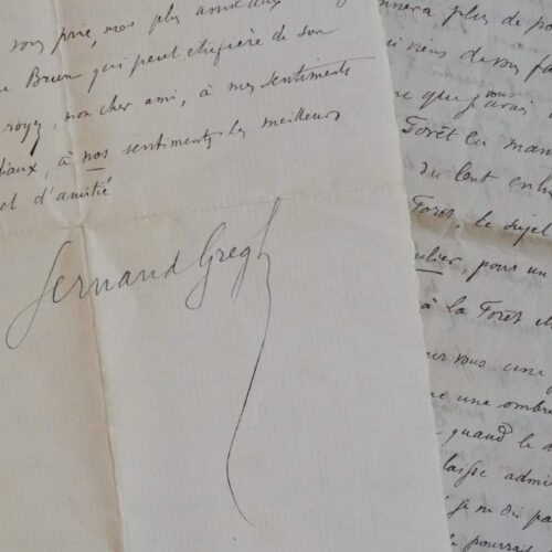 Belle critique littéraire de Fernand Gregh.