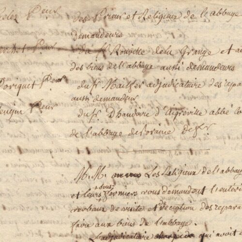 Des réparations contestées à l'abbaye Saint-Yved de Braine (Aisne).