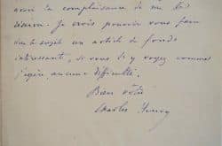Le savant Charles Henry prépare une chronique.