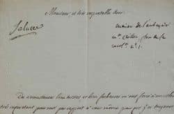 Le chimiste et savant italien Saluces de Menusiglio s'adresse à Guyton de Morveau.
