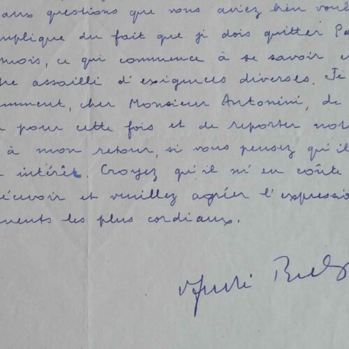 André Breton quitte Paris.