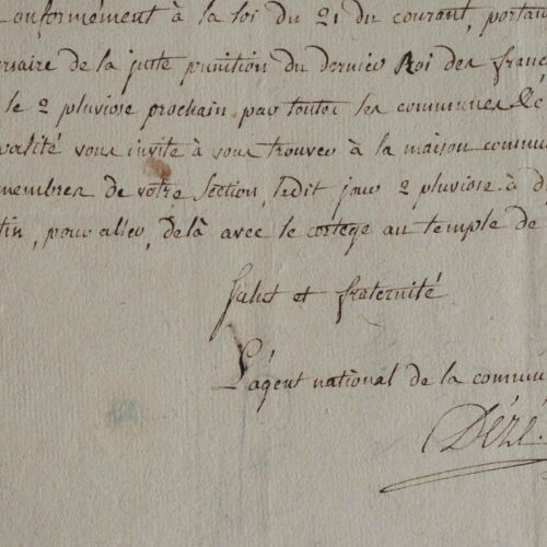 Dijon fête la "juste punition du dernier roi des Français".