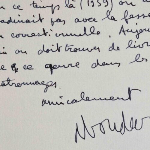 Alphonse Boudard condamné pour son roman érotique.