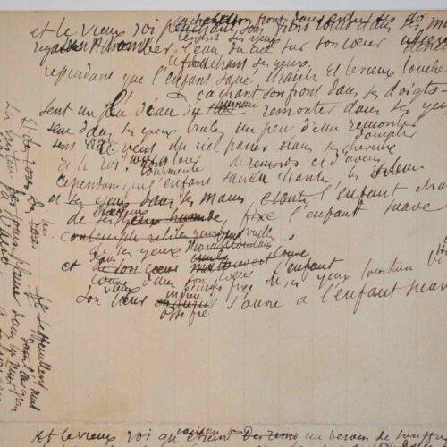 Esquisses poétiques d'Albert Samain.