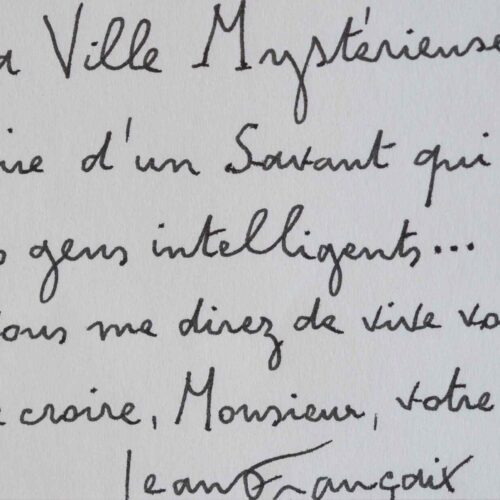 Jean Françaix fait exécuter son poème symphonique La Ville Mystérieuse.