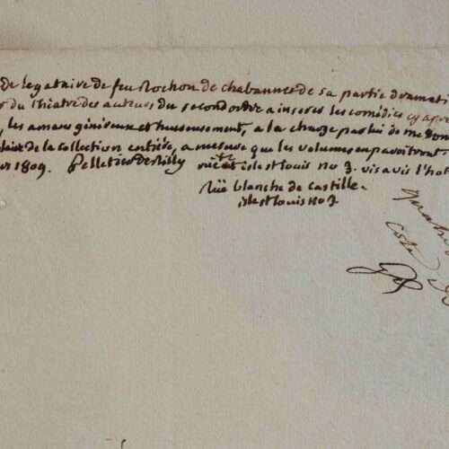 Rochon de Chabannes réédité à titre posthume par Pelletier de Rilly.