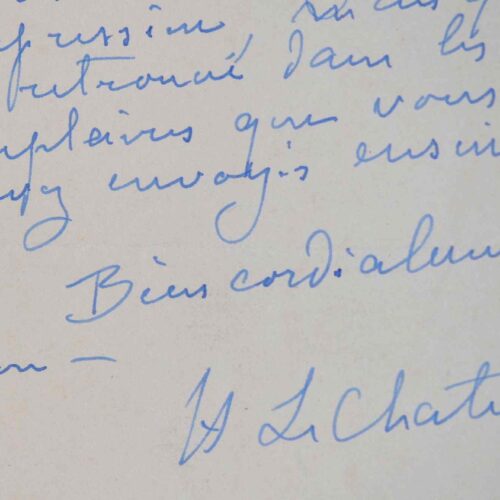 Henry Le Chatelier peaufine la publication de son dernier ouvrage.