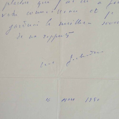 Jouhandeau revendique la paternité d'Elise.