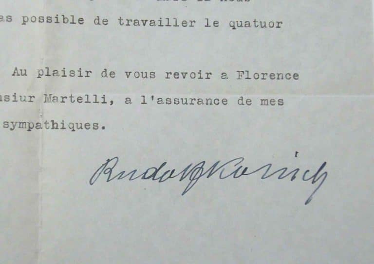 Le violoniste autrichien Rudolf Kolisch s&rsquo;attèle à un nouveau quatuor.