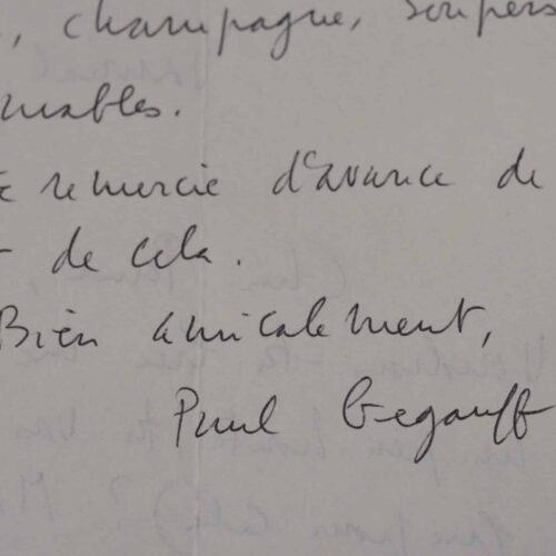 Le scénariste Paul Gégauff en fête perpétuelle.