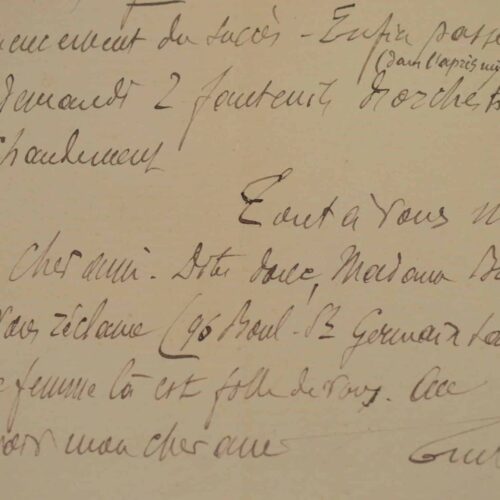 Emile Faguet s'adresse à Théodore de Wyzewa.