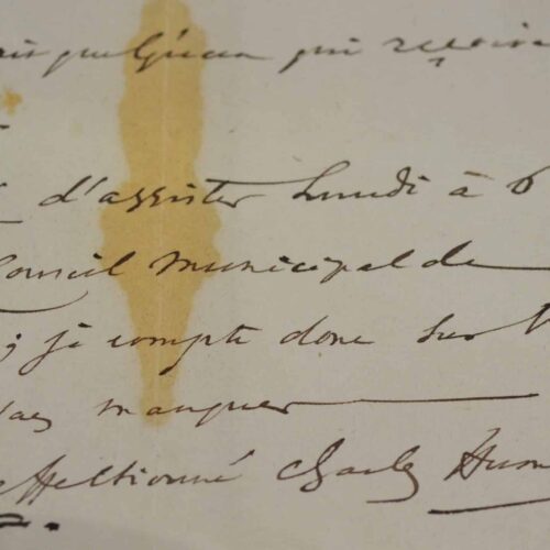 Le peintre suisse Charles Humbert s'adresse à son compatriote Alfred Dumont.