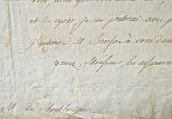 Montlosier reçoit une lettre de Finkenstein lui interdisant de publier.