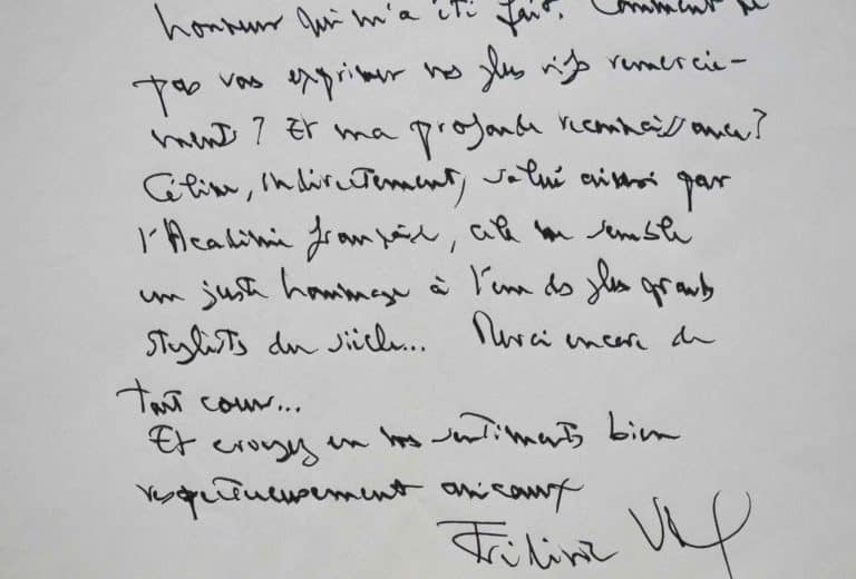 Frédéric Vitoux distingué par l&rsquo;Académie pour sa biographie de Céline.