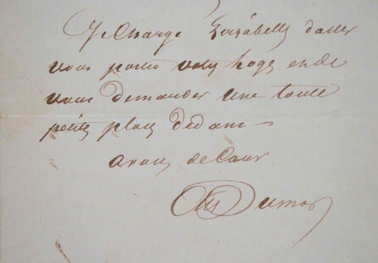 Alexandre Dumas invite Cassandre à partager sa loge.