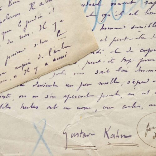 Gustave Kahn fait la critique de Deuil des Primevères de Francis Jammes.