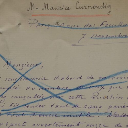 Léon Deffoux livre deux documents inédits sur Emile Zola.