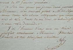 Le comte de Bissy intervient auprès du maréchal de Ségur pour le logis d'Auxonne.