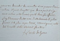 Mgr de Montazet, archevêque de Lyon, rend service à l&rsquo;archevêque de Narbonne.